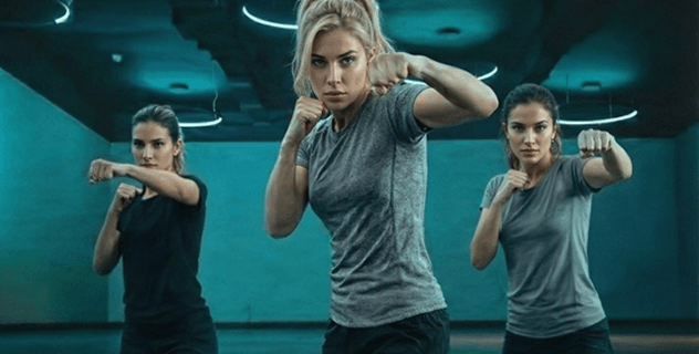 Alunas praticando Smart GAP na Smart Fit